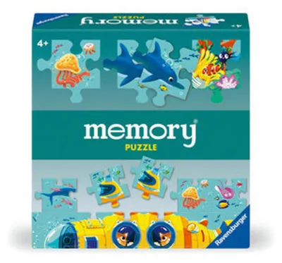 Produktbild von memory® Puzzle Unterwasserwelt Ravensburger 22461