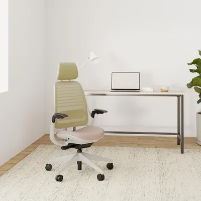 Immagine prodotto di Sedia da ufficio ergonomica - Sedia da ufficio girevole - Sedia da ufficio con braccioli - Sedia da ufficio - Sedia da lavoro