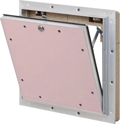 Produktbild von Revisionsklappe AluProtect® Safe I/EI30 mit Gipskartoneinlage GKF 2 x 12,5 mm 600 mm x 1000 mm