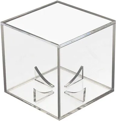 Produktbild von Transparante Acryl Display Box für Sportbälle - UV-Schutz und Staubdicht
