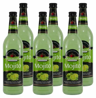 Produktbild von Nordbrand Mojito Likör (6 x 0,7L)