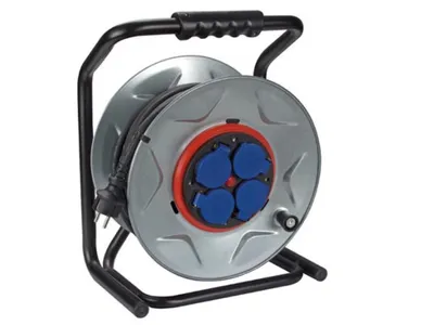 Produktbild von Perel Professionelle Kabeltrommel, Kabelrolle Außenbereich, Verlängerungskabel, Stromtrommel, 4