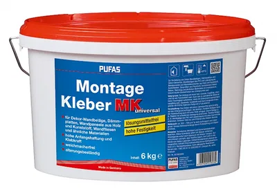 Produktbild von Pufas Montagekleber 6kg 1603000