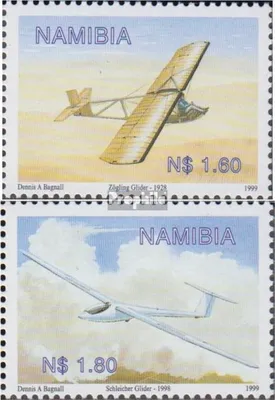 Produktbild von Briefmarken Namibia - Südwestafrika 1999 Mi 983-984 (kompl.Ausg.) FDC Segelfliegerei