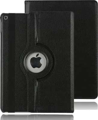 Produktbild von Drehbare Hülle für iPad 9.7 2018-2017 (6.-5. Generation), iPad Air-Air 2 und iPad Pro 9.7" 2016 aus Kunstleder mit Ständer [L5774]