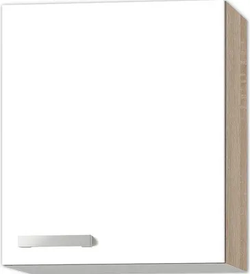 Produktbild von Optifit Hängeschrank Zamora214 BxTxH 50 x 34,6 x 57,6 cm weiß matt zerlegt Anschlag reversibel KUZM O506-9+