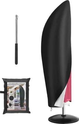 Image de Housse imperméable pour parasol, 2 à 4 m, résistante aux UV