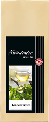 Produktbild von Schrader Schwarzer Tee Gewürztee Chai