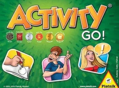 Obrázek produktu pro Piatnik Activity GO!, Karetní, Vyměňování karet, 12 rok/roky, Rodinná hra