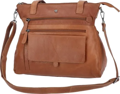 Produktbild von The Skandinavian Brand Damenshopper Leder  Cognac