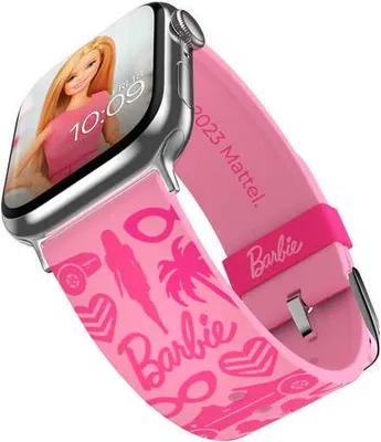 Image de MobyFox - Apple Watch Band Mattel Barbie (rose classique)