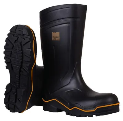 Image de Bottes De Sécurité Noires S5 RUBBER LINE - SOLIDUR - RLS5NR-41