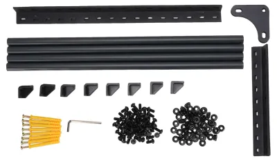 Productafbeelding van Filamentopslag van aluminiumlegering - Wandmontage - Organizer voor 12 rollen