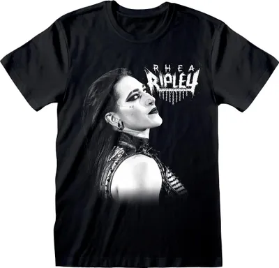 Produktbild von WWE - "Rhea Ripley" T-Shirt für Herren/Damen Uni HE3552 (L) (Schwarz)