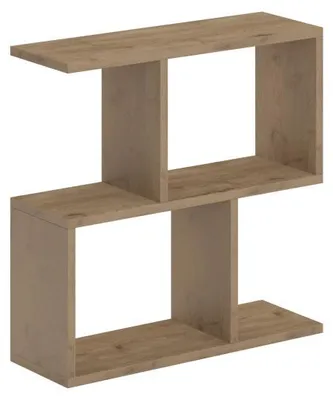 Image de Table basse Table de salon en Panneau Mélaminé Naturel 60 x 60 x 20 cm Charge 20 kg