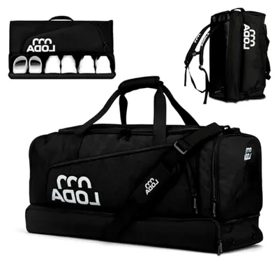 Produktbild von Team (68L) - Sporttasche mit Schuhfach, Nassfach, Rucksackfunktion & Wertsachenfach - Perfekte Fußball-, Handball-, Trainings-, oder Fitnesstasche - Tasche für Sport, Reisen & Freizeit