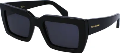 Zdjęcie produktu dla Okulary przeciwsłoneczne FERRAGAMO SF1108S 001 BLACK 54/21/140 FEMALE