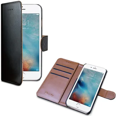 Obrázek produktu pro Pouzdro na peněženku iPhone 7/8/SE 2020/SE 2022 černé