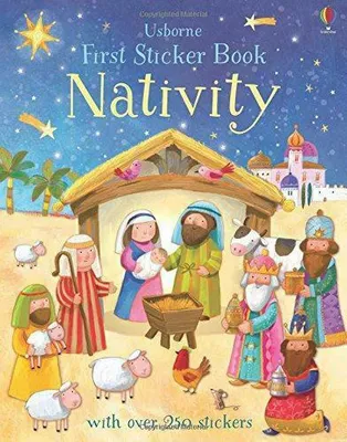 Image de First Sticker Book Nativity