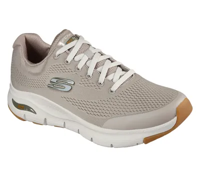 Immagine prodotto di Skechers scarpe da uomo stringate Sporty suola in gomma beige