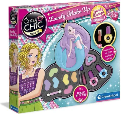 Produktbild von CLEMENTONI Crazy Chic Lovely Make up: Meerjungfrau