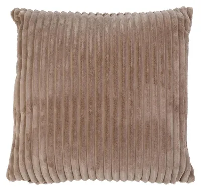 Kissenbezüge Cord-Look, 2er Set, 50x50 cm, Taupe