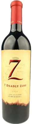 Produktbild von 7 Deadly Zins Old Wine Zinfandel Lodi 15% Vol. 0,75L