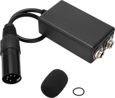 Produktbild von Lotniczy adapter zestawu słuchawkowego z podwójną wtyczką GA na 5-stykowy adapter wtyczki Airbus XLR przedłużacz słuchawek