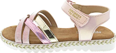 Image de Sandales Dockers by Gerli, couleur or, taille 32