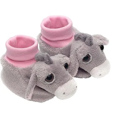 Produktbild von Li´l Peepers Esel Hausschuhe Rosa