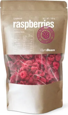 Immagine prodotto di GymBeam - Lamponi liofilizzati 100 g