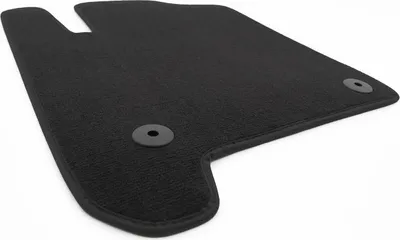 Produktbild von Fußmatte für Opel Meriva A Fahrermatte einzeln Automatte Velours Fahrerseite Original Qualität Schwarz