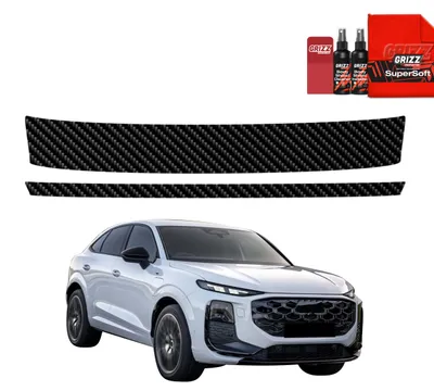 Immagine prodotto di Pellicola protettiva in carbonio 2in1 Grizz Protector per il bordo del bagagliaio - Audi Q3 Sportback (2025-2026)