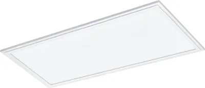 Produktbild von EGLO LED Panel Salobrena-Rgbw, Büro-Deckenleuchte dimmbar mit Fernbedienung, 2400 Lumen, Aufbauleuchte oder Rasterleuchte, neutralweiß, RGB, 60 x 30cm