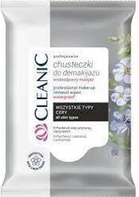 Produktbild von Cleanic 10 Stück Make-Up-Entfernungstücher Gegen Falten