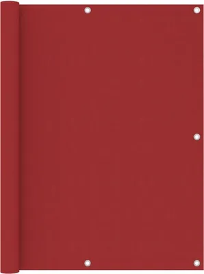 Immagine prodotto di Vidaxl Balcony Bildschirm 120x500 cm Oxford Stoff rot