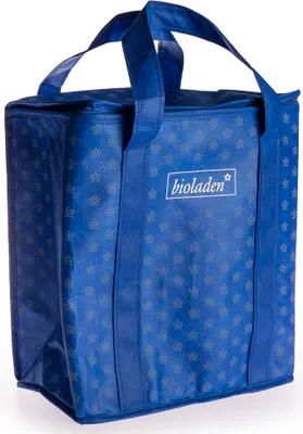Produktbild von Tiefkühltragetasche 1 Stück 31+19x35+19 cm mit Reißverschluss und Henkeln