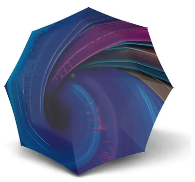 Imagen del producto de Knirps paraguas de bolsillo paraguas T.200 Medium Duomatic Fashion Tornado multicolor