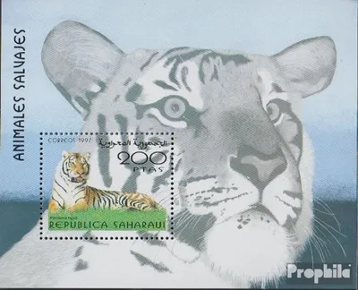 Produktbild von Briefmarken Sahara 1997 Mi Ausgabe der Exilregierung ohne Gültigkeit im int. Postverkehr Nr.39 postfrisch Tiger