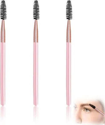 Produktbild von Famanu Wimpernbürsten Set für Formen und Kämmen - 3 Stück, kompakt