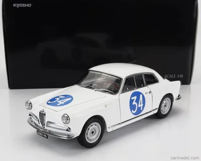 Produktbild von Kyosho KS08957C, Oldtimer-Modell, Vormontiert, 1:18, Alfa Romeo Giulietta SV, Unisex, Metall