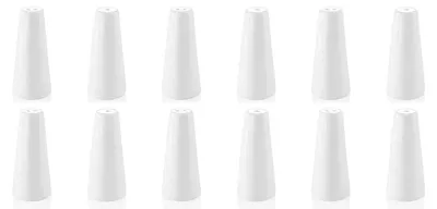 Salz- und Pfefferstreuer Porzellan, 12er Set, 6+6, 8,7 cm