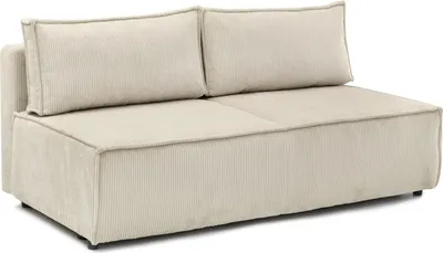 Zdjęcie produktu dla Sofa nubio beż tkanina, podstawa czarny