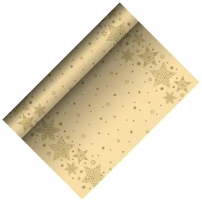 Productafbeelding van PAPSTAR 88667 PAPSTAR Tischläufer Christmas Shine 88667 creme 40,0 cm x 3,0 m