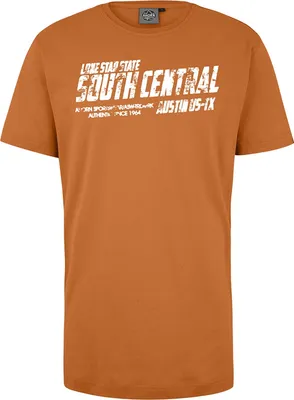 Produktbild von Übergrößen T-Shirt Lone Star weiß AHORN SPORTSWEAR Dark Orange 5XL