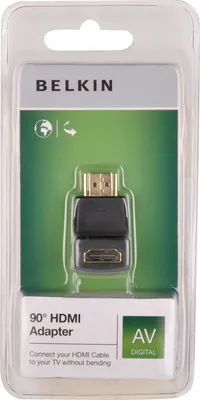 Produktbild von BELKIN HDMI Winkel-Adapter, Gold