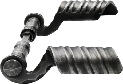 Image de SCHÖSSWENDER paire de poignées BERCHTESGADEN, embout 18 mm, noir passivé