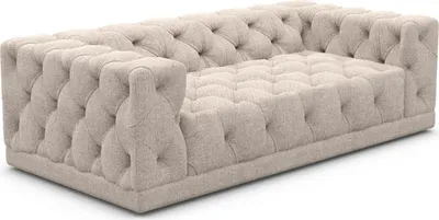 Produktbild von Strukturstoff 3-Sitzer Couch Meliva Beige