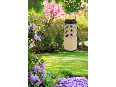 Produktbild von GLOBO 33669 Solarleuchte Kunststoff schwarz, LED
