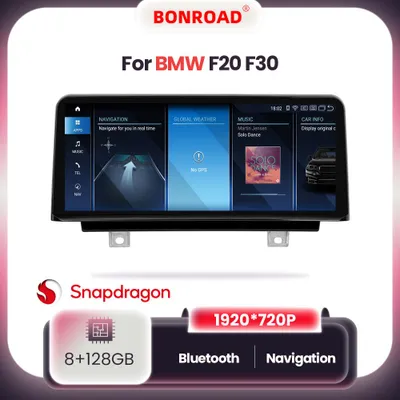Image de Lecteur multimédia pour autoradio - Écran tactile de 10,25 pouces - 8 Go de RAM - Android 13
